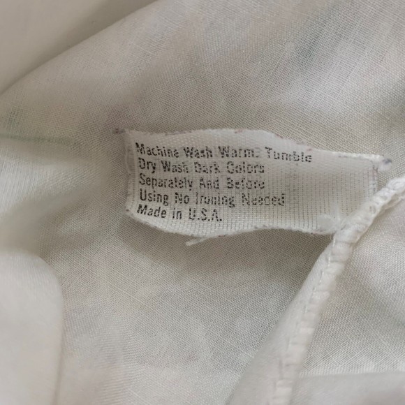 Vintage Standard Pillowcase JC Penney Pink Rose Floral Cottage Core Ruffle - Picture 4 of 4